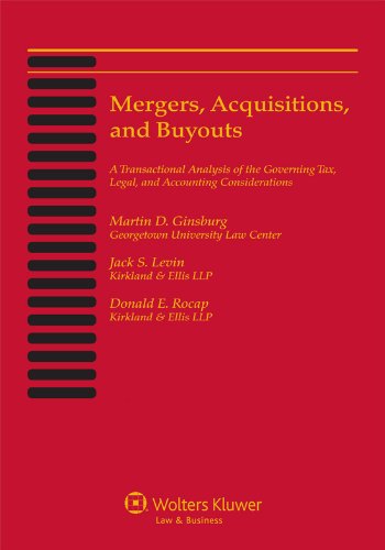 Mergers, Acquisitions, and Buyouts, February 2013  N/A 9781454827214 Front Cover