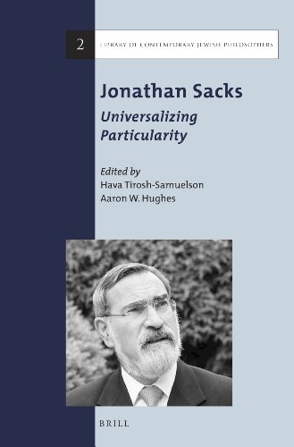 Jonathan Sacks: Universalizing Particularity  2013 9789004257214 Front Cover