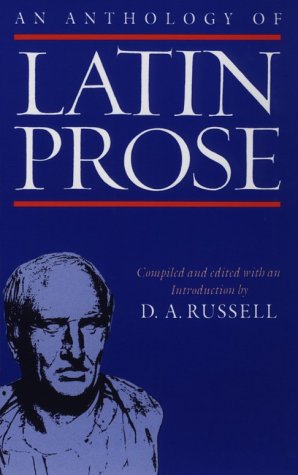 Anthology of Latin Prose   1990 9780198721215 Front Cover