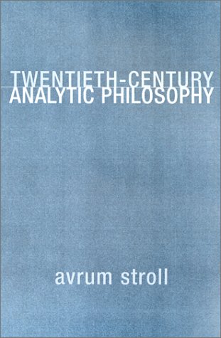 Twentieth-Century Analytic Philosophy   2000 9780231112215 Front Cover
