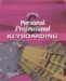 Personal and Professional Keyboarding 7th 1995 (Revised) 9780538620215 Front Cover
