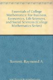 Essentials of College Math  2nd 9780023059216 Front Cover