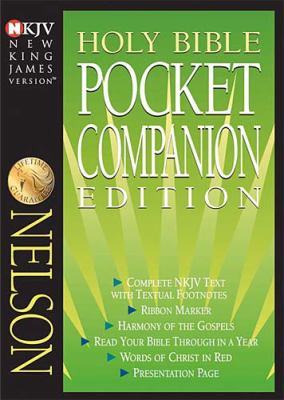 KJV Pocket Companion Bible   2001 9780718001216 Front Cover