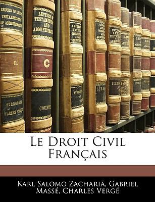 Droit Civil Franï¿½ais  N/A 9781143611216 Front Cover