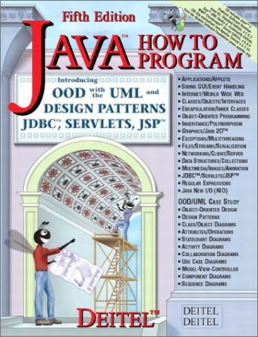 Java How to Program  5th 2003 9780131016217 Front Cover