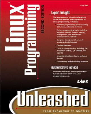 Linux Programming Unleashed  2nd 2000 (Revised) 9780672320217 Front Cover
