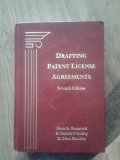 Drafting Patent License Agreements  7th 2012 9781617461217 Front Cover