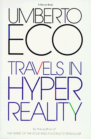 Travels in Hyperreality   1990 9780156913218 Front Cover