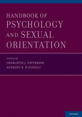 Handbook of Psychology and Sexual Orientation   2012 9780199765218 Front Cover
