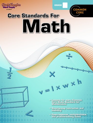 Core Standards for Math Grade 3:   2012 9780547878218 Front Cover