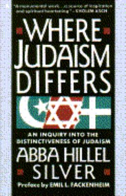 Where Judaism Differs 1st 9780020372219 Front Cover