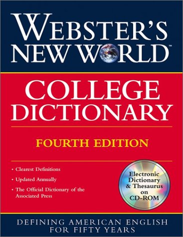 Webster's New World College Dictionary Thumb-Indexed 4th 2000 9780028631219 Front Cover