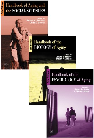 Handbooks of Aging  5th (Revised) 9780120445219 Front Cover