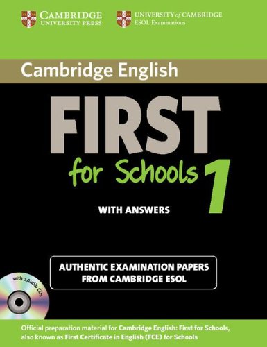 Cambridge English First for Schools   2012 9781107603219 Front Cover