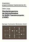 Standardprogramme der Netzwerkanalyse Fï¿½r Basic-Taschencomputer   1982 9783528042219 Front Cover