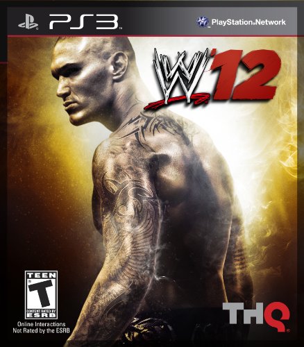 WWE '12 PlayStation 3 artwork