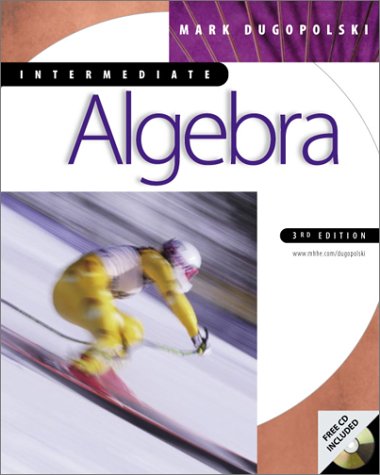 Dugopolski Intermediate Algebra and Aleks User Guide with Access Code for 1 Semester 3rd 9780072435221 Front Cover