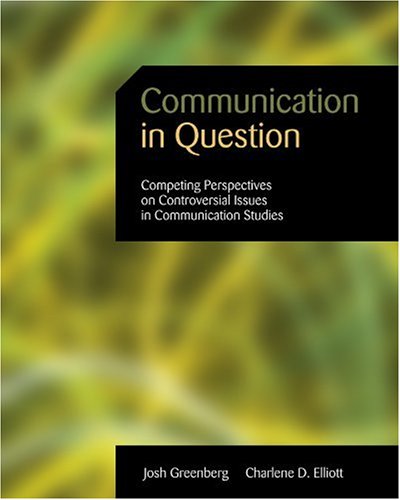COMMUNICATIONS IN QUESTION >CANADIAN< 1st 9780176104221 Front Cover