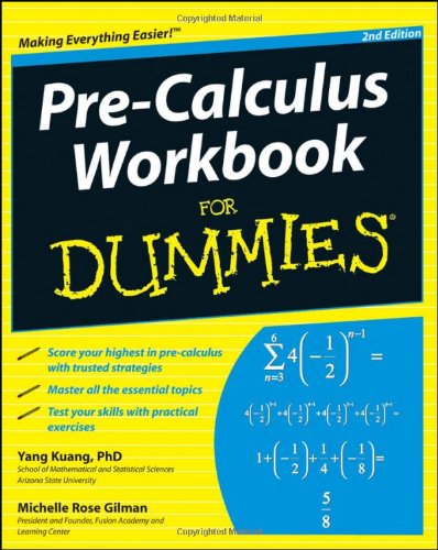 Pre-Calculus  2nd 2011 (Workbook) 9780470923221 Front Cover