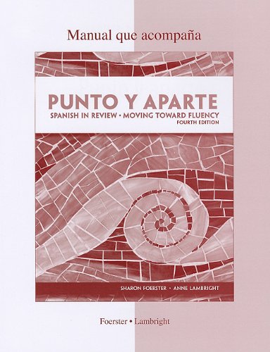 Punto y Aparte  4th 2011 9780077350222 Front Cover