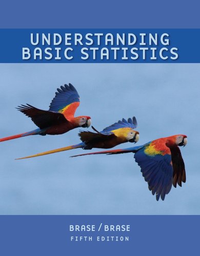 Understanding Basic Statistics  5th 2010 (Brief Edition) 9780547189222 Front Cover