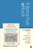 Special Education in Contemporary Society Interactive EBook An Introduction to Exceptionality 5th 2015 9781483358222 Front Cover