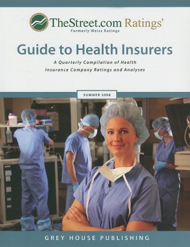 TheStreet. com Ratings Guide to Health Insurers : 2008  2008 9781592373222 Front Cover
