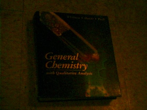 General Chemistry with Qualitative Analysis  5th 1996 9780030062223 Front Cover