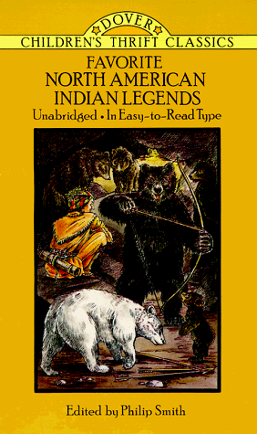 Favorite North American Indian Legends   1994 9780486278223 Front Cover
