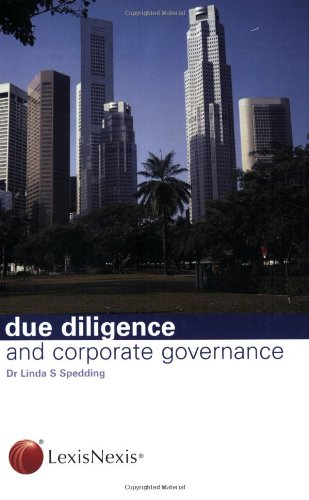 Due Diligence and Corporate Governance   2004 9780754526223 Front Cover
