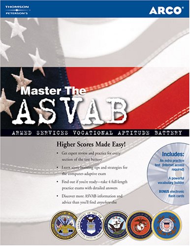 Master the Asvab 3rd 9780768923223 Front Cover
