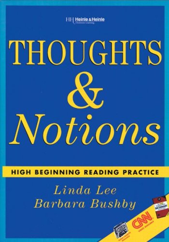 Thoughts and Notions High Beginning Reading Practice 1st 2000 9780838482223 Front Cover