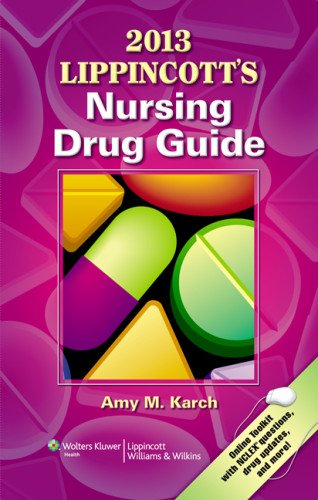 Nursing Drug Guide 2013   2013 9781451150223 Front Cover