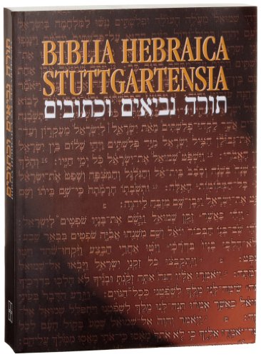 Biblia Hebraica Stuttgartensia: 1st 1997 9783438052223 Front Cover