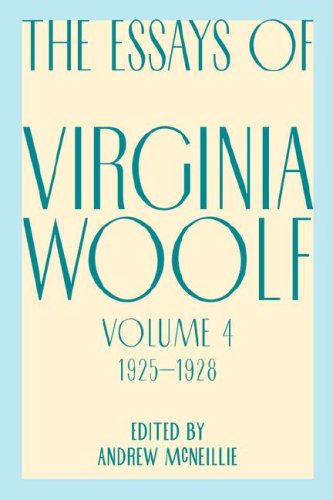 Essays of Virginia Woolf   1994 9780156035224 Front Cover