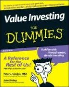 Value Investing for Dummies  2nd 2008 9780470232224 Front Cover