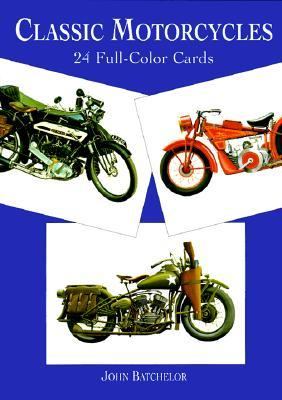 Classic Motorcycles 24 Full-Color Cards N/A 9780486408224 Front Cover