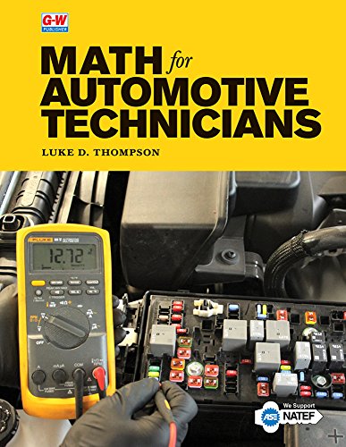Math for Automotive Technicians   2019 9781635632224 Front Cover