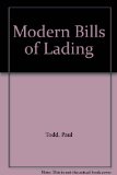 Modern Bills of Lading   1986 9780003833225 Front Cover