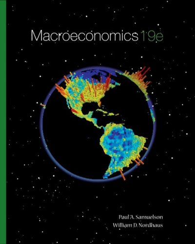 Macroeconomics  19th 2010 9780073344225 Front Cover