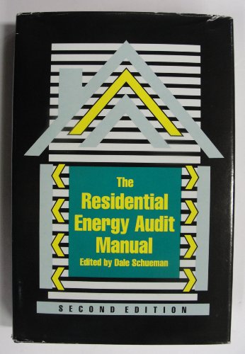 Residential Energy Audit Manual 2nd 1992 9780137554225 Front Cover
