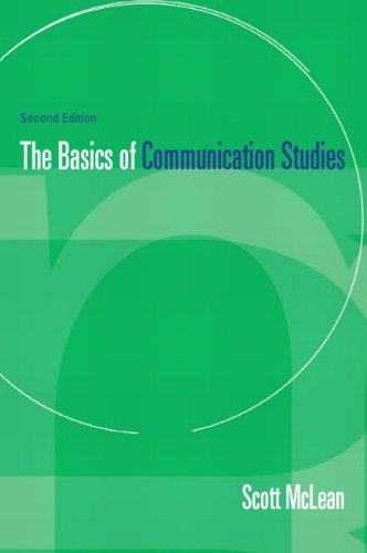 Basics of Communication Studies  2nd 2012 (Revised) 9780205190225 Front Cover