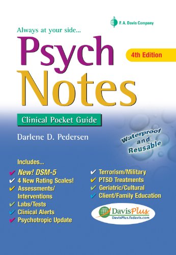 PsychNotes Clinical Pocket Guide 4th 2014 (Revised) 9780803639225 Front Cover