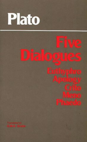 Five Dialogues Apology, Crito, Euthyphro, Meno and Phaedo N/A 9780915145225 Front Cover