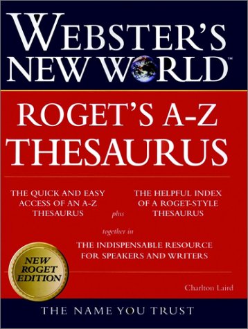 Roget's A-Z Thesaurus   1999 9780028631226 Front Cover