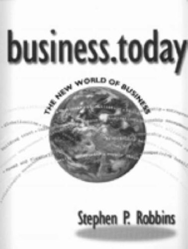 Business.Today The New World of Business  2001 9780030313226 Front Cover