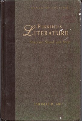 Perrine's Literature Structure, Sound and Sense 7th 1998 (Large Type) 9780155038226 Front Cover