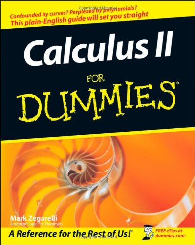 Calculus II for Dummies   2008 9780470225226 Front Cover