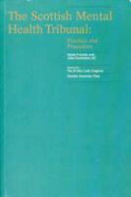 Scottish Mental Health Tribunal Practice and Procedure  2009 9781845860226 Front Cover
