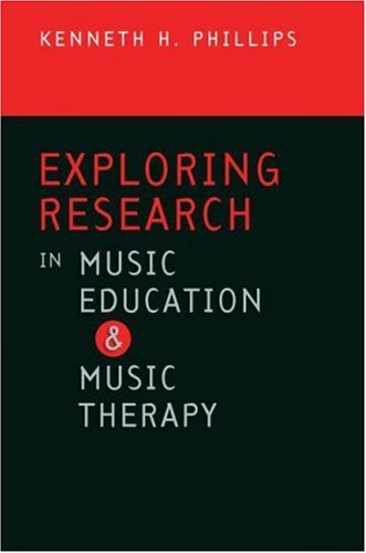 Exploring Research in Music Education and Music Therapy   2008 9780195321227 Front Cover